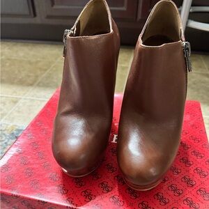 Leather Platform Shoes